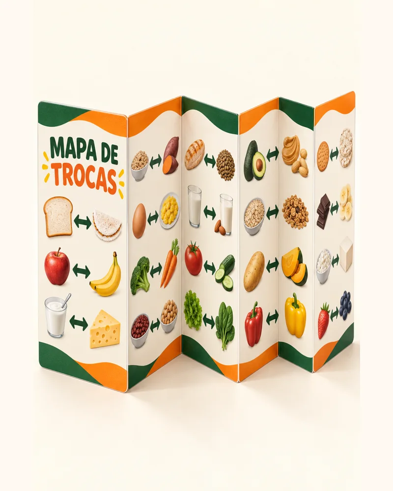Mockup do bônus Mapa de Trocas